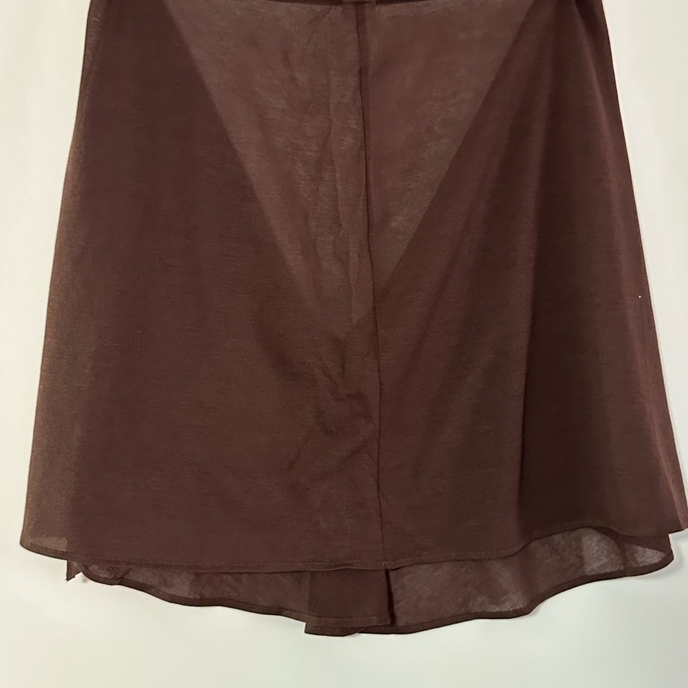 Chic Brown Women's Swim Sarong